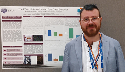 Mr. Nicholas Ryan Schwier, 3rd year student, performed a poster presentation at the 63rd Annual Meeting of the Psychonomic Society in Boston.