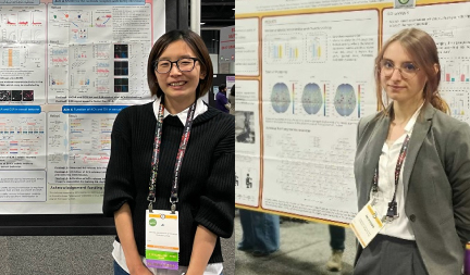 宮坂 藍さん（5年生）、Duo Zhoumaoさん（4年生）、Margaux Noémie Lafitteさん（4年生）が、米国ワシントンD.C.で開催された2023 北米神経科学学会 第52回大会（Neuroscience 2023）にて、ポスター発表を行いました。