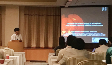 Mr. Yuusuke Murakami, 3rd year student, performed a poster presentation at the 8th Asian Spectroscopy Conference (ASC2023).