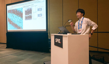 Mr. Yusuke Murakami, 3rd year student, gave poster presentations at the SPIE Photonics West 2024 and the BiOS Student 3-Minute Poster Presentations.