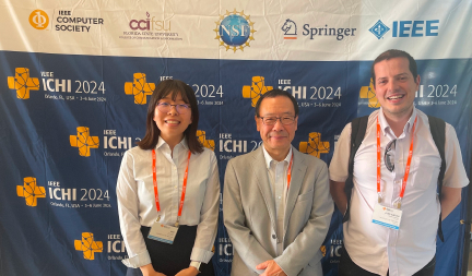 津本 紗希さん(ヒューマニクス4年生)がIEEE ICHI 2024にて筆頭著者として口頭発表を行いました。