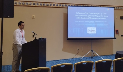 Sergio Alberto Galindo Leonさん(ヒューマニクス4年生)が 46th Annual International Conference of the IEEE Engineering in Medicine and Biology Societyにて筆頭著者として口頭発表を行いました。