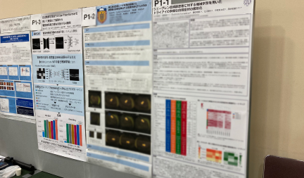 滝波　俊平さん（ヒューマニクス4年生）が第5回眼科AI学会で筆頭演者としてポスター発表を行いました。